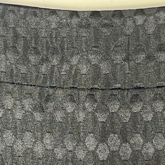 Ann Taylor Loft Black Textured Skirt Size 4 - Picture 2 of 10